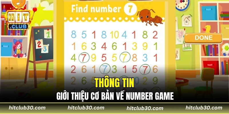 Thông tin giới thiệu cơ bản về Number Game